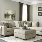 Benchcraft Calicho Ecru Upholstered 2 PC Sectional Sofa | Living .