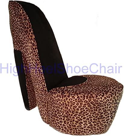 Amazon.com: Leopard High Heel Shoe Chair: Kitchen & Dini