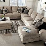 Ashley Furniture: Showroom | Sectional sofa with chaise, Living .