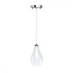 Houon 1-Light Cone Bell Pendant | Modern glass, Swag light, Glass .