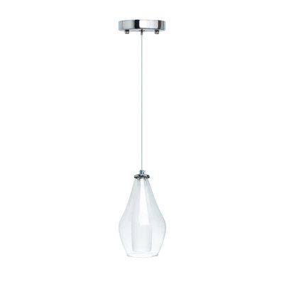 Houon 1-Light Cone Bell Pendant | Modern glass, Swag light, Glass .