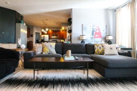 Houzz Living Room Sectional Sofas | Houzz living room, Eclectic .
