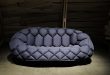 Quilt Inflatable Sofa Looks Like Giant Soccer Ba