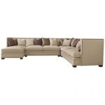 Bernhardt Gramercy Gramercy Transitional Sectional Sofa with Nail .