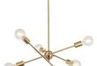Amazon.com: BONLICHT Modern Sputnik Chandelier Lighting 6 Lights .