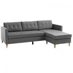 FALSLEV Sectional Sofa with Chaise (Grey) in 2020 | Sectional sofa .