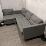 Jysk Falslev L couch - Lightly used some small stains Pick up at .
