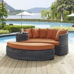 51% Off Brayden Studio® Keiran Patio Daybed with Cushions CSTV5220 .