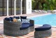 Brayden Studio® Keiran Patio Daybed with Cushions & Reviews | Wayfa