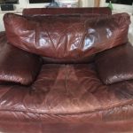leather couch & chair with ottoman | Couches & Futons | London .