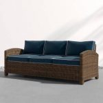 Metz Patio Sofa with Cushions in 2020 | Patio couch, Patio sofa .