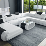 Extra Large Leather Sectionals | Large Modern Sofas | Sofadreams .