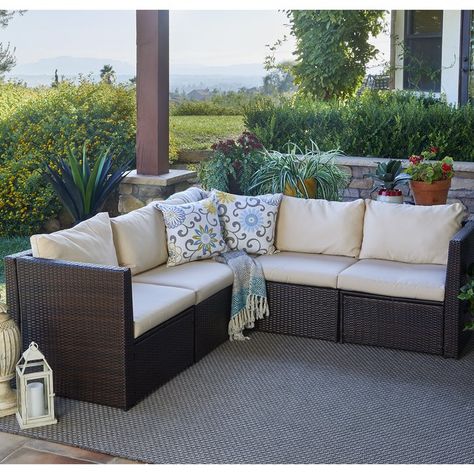 Larsen Patio Sectional with Cushions | Best outdoor furniture .