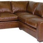 Benjamin Designer Style Contemporary Leather Sectional - As .