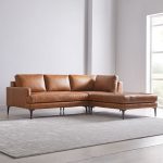 Andes Leather 3-Piece Chaise Section