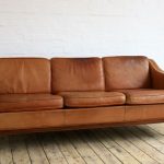 Guiden | Prop Hire | Brown leather couch, Light brown leather .