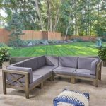 Lorentzen Patio Sectional with Cushions | Patio sectional, Used .