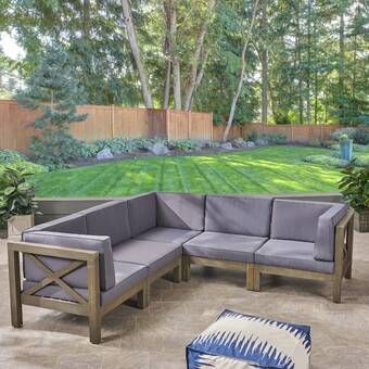 Lorentzen Patio Sectionals With Cushions