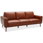 Furniture CLOSEOUT! Marsilla 88" Leather Sofa, Created for Macy's .