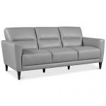 Furniture CLOSEOUT! Tosella 80" Leather Sofa, Created for Macy's .