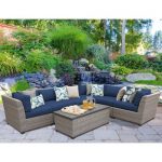 Rosecliff Heights Meeks 7 Piece Sectional Seating Group with .