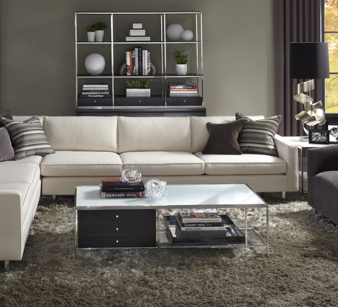 HUNTER SECTIONAL | Contemporary sectional sofa, Williams furniture .