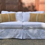 Should I keep my big, old sofa or replace it? | White slipcovers .