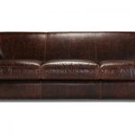 ST. JEAN 90” SOFA LEATHER | Gold sofa, Mitchell gold sofa, Leather .