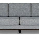 Contemporary sofa / fabric / 3-seater / gray – OAKLAND – MARIE'S .