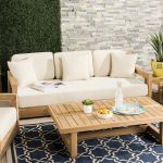 Rosecliff Heights Montford Teak Loveseat with Cushions & Reviews .