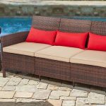 Showing Photos of Mullenax Outdoor Loveseats With Cushions (View .