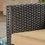 Photo Gallery of Mullenax Outdoor Loveseats With Cushions (Showing .