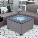 Buy Nanaimo RHS Sofa With Coffee Table in Brown Clolour by Muebles .