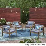Shop Newbury Outdoor Acacia Wood Club Chairs with Water-Resistant .