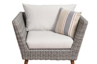 Newbury Patio Chair with Cushions & Reviews | Birch La
