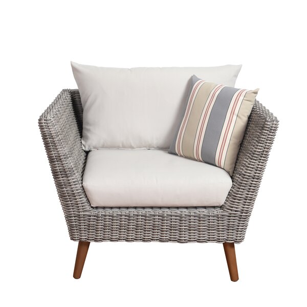 Newbury Patio Chair with Cushions & Reviews | Birch La