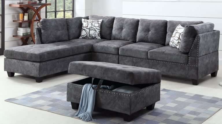 SNOW – DARK GREY Sectional Sofa Bolgatti Furniture – Shop Comfort .