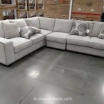 Bainbridge 4-Piece Fabric Sectional Costco | Grey sectional sofa .