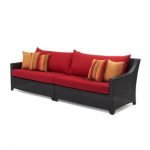 Three Posts Northridge Patio Sofa with Sunbrella Cushions Color .