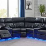 COBALT POWER/MANUAL RECLINING SECTIONAL SOFA WITH .