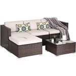 Amazon.com: OAKVILLE FURNITURE Outdoor Patio Furniture Sets Wicker .