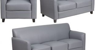 Gray Office Sofa Furniture- Majes