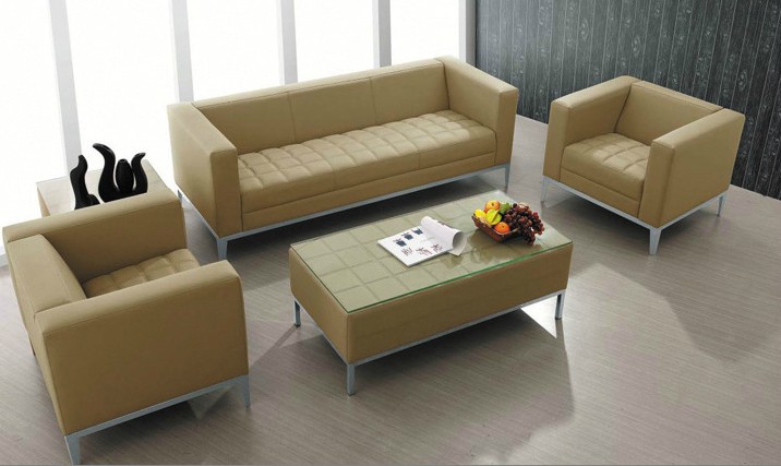 Buy When jen office furniture office sofa fashion real leather .