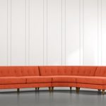 Chill II Orange Sectional | Living Spac