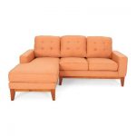 Orange - L Shape - Sectionals - Living Room Furniture - The Home Dep
