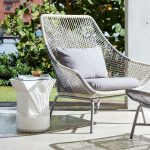 Huron Outdoor Lounge Chair & Cushi