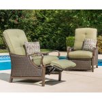 Hanover Ventura Reclining Wicker Outdoor Lounge Chair with Vintage .