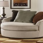 oversized round swivel lounge chair | Round sofa chair, Swivel .