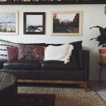 Worthington Oxford Brown Sofa | Leather living room furniture .