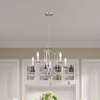 Paladino 6-Light Candle Style Classic / Traditional Chandelier .